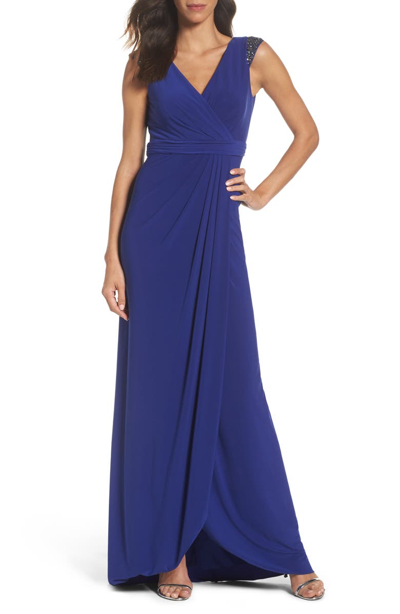 Adrianna Papell Jersey Gown, Main, color, 