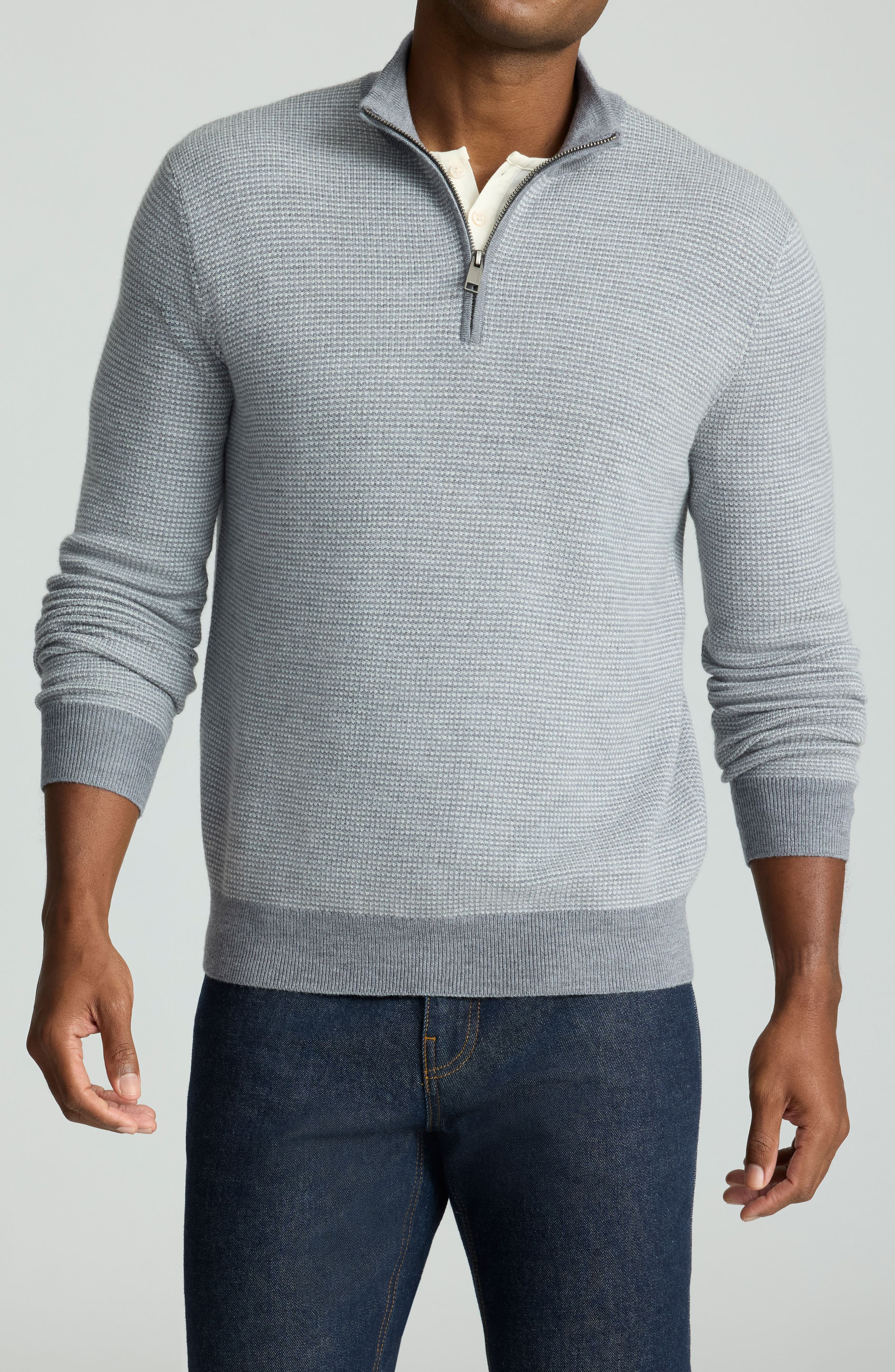 Marvall Quarter Zip Sweater
