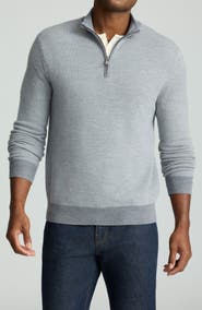 UNTUCKit Marvall Quarter Zip Sweater