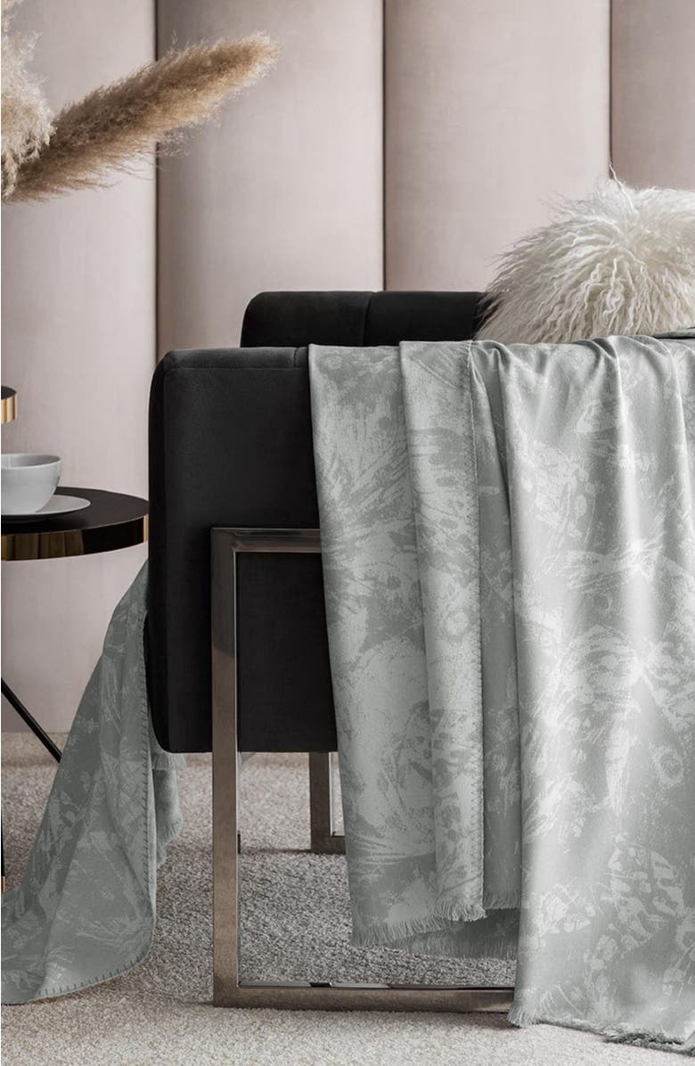 Togas Neira throw, Alternate, color, Grey