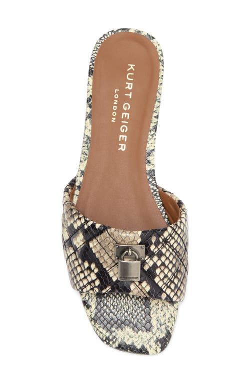 KURT GEIGER KURT GEIGER LONDON BRIXTON SLIDE SANDAL 