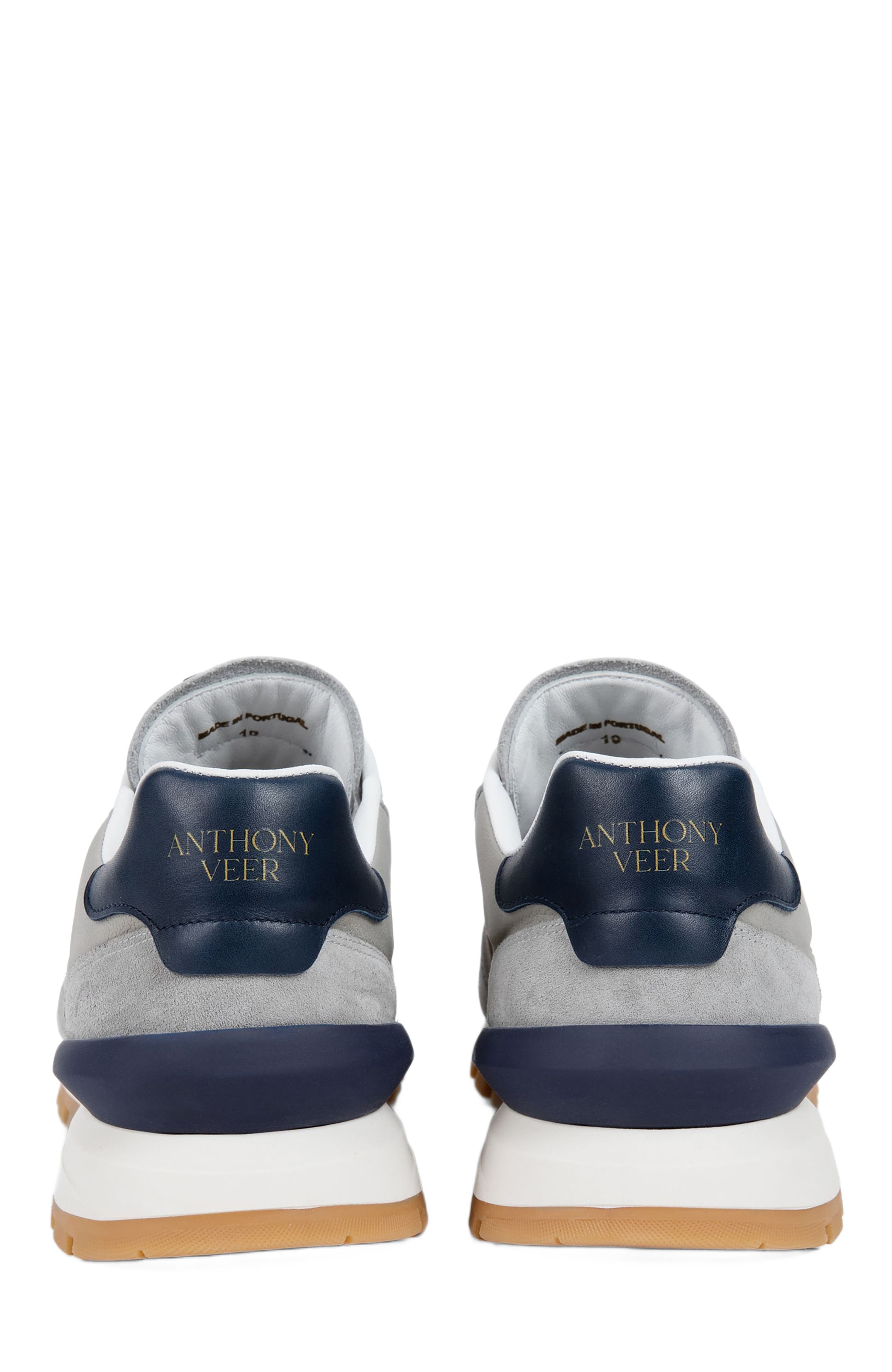 Anthony Veer Edward Runner Sneaker, Alternate, color, Grey Navy