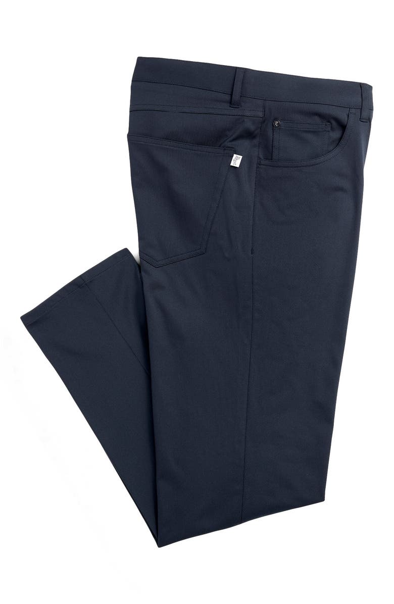 ASHWORTH GOLF 5 Pocket Stretch Warp Pant, Alternate, color, Black