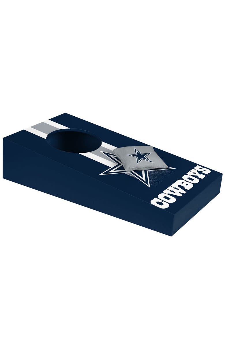 FOCO Dallas Cowboys Tabletop Cornhole Set, Alternate, color, 