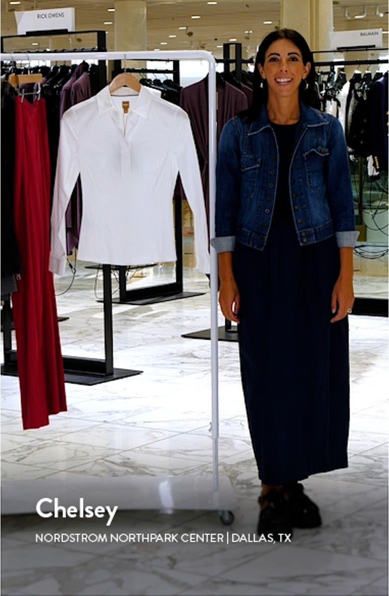 Bashinah Cotton Blend Blouse, sales video thumbnail