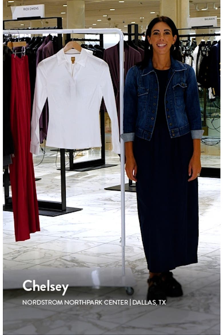 Bashinah Cotton Blend Blouse video