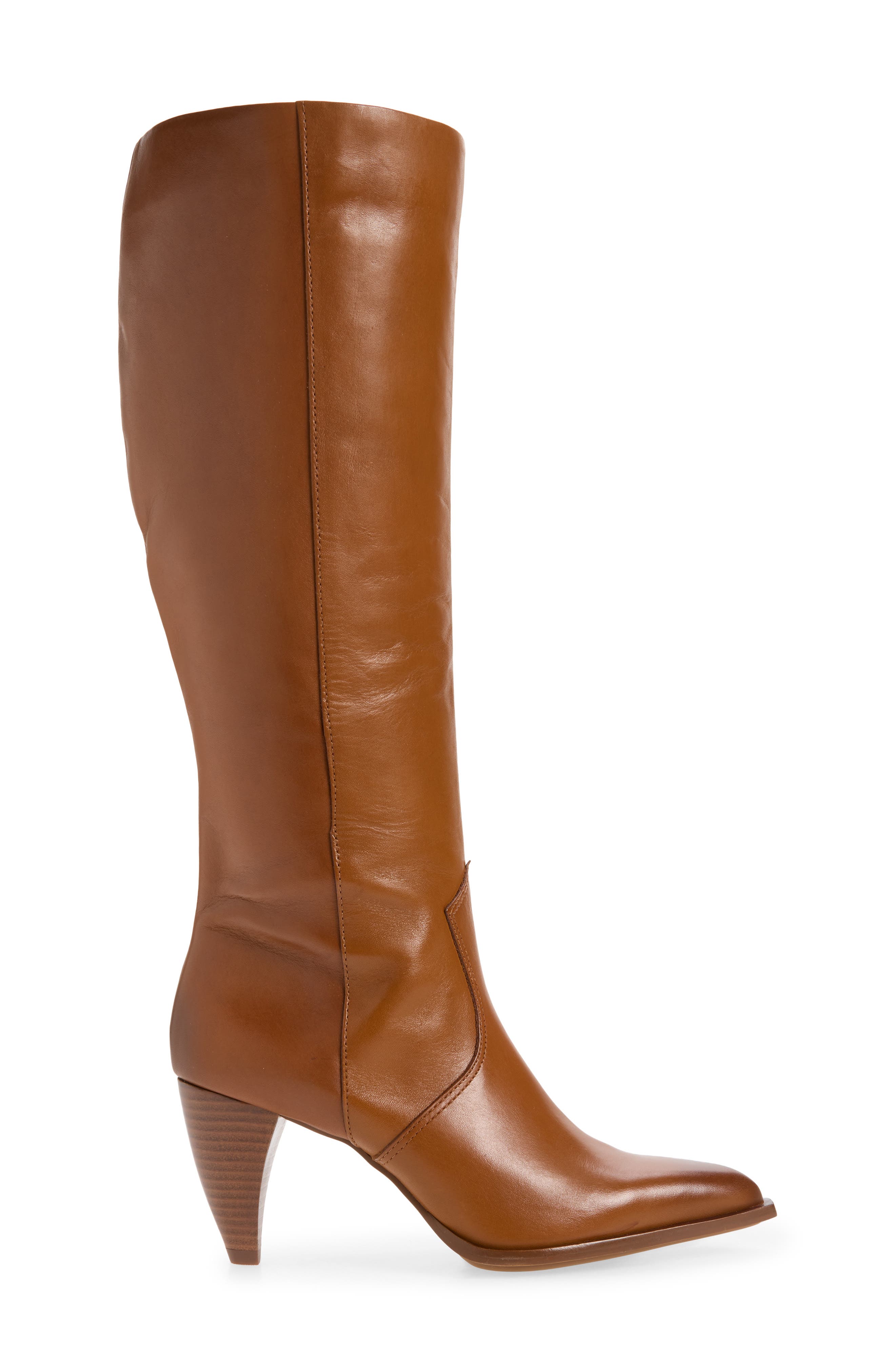 Nally Tall Boot - Wide Calf Available, Alternate, color, GOLDEN WALNUT