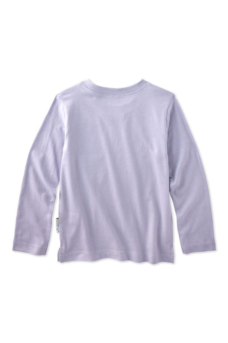 Kids' London Long Sleeve Organic Cotton Assorted 5-Pack T-Shirts, Alternate, color, FROST