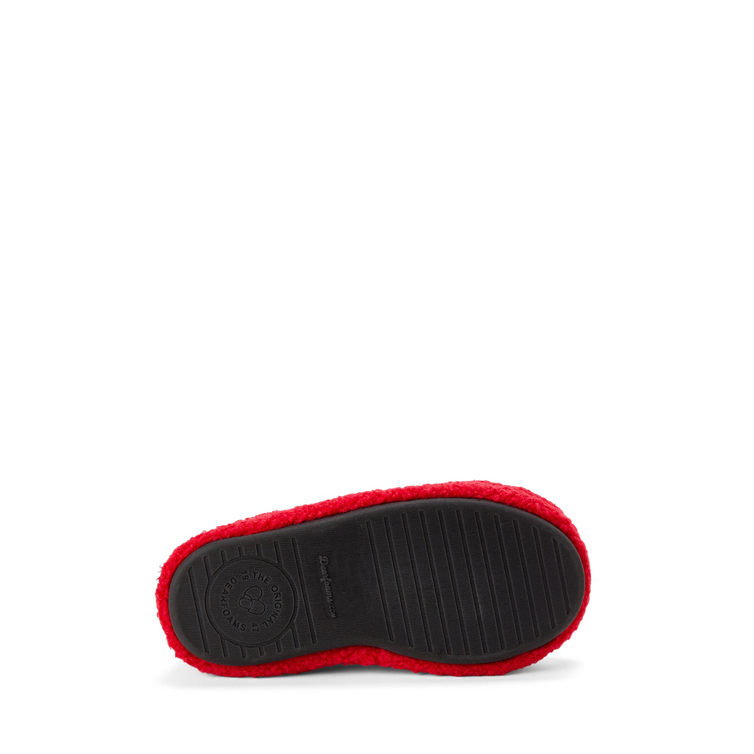 Cozy Kid's Closed Back Slippers, Alternate, color, CAYENNE