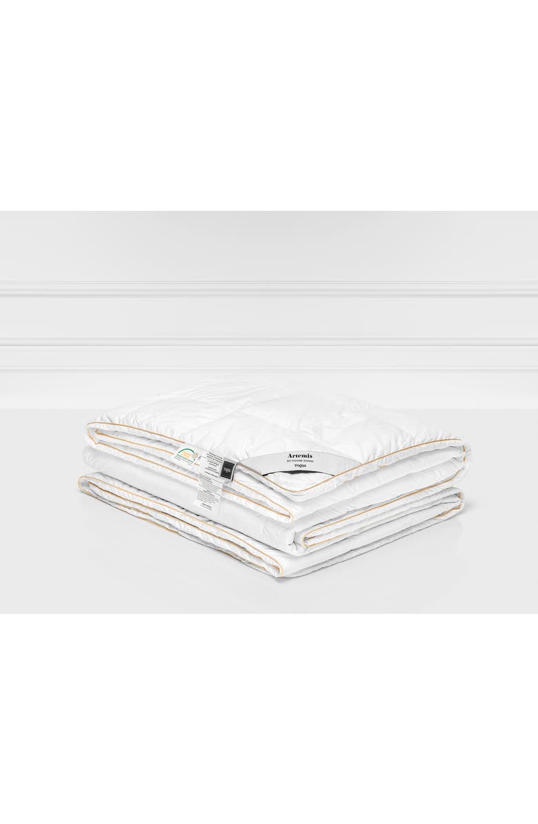 Togas Artemis goose down comforter, Main, color, White
