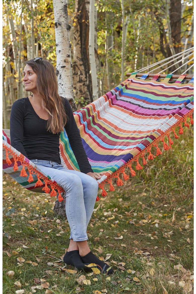 Mexican Hammock, Alternate, color, Multicolor