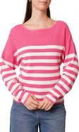 CYRUS Stripe Waffle Sweater
