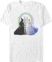 Wicked: For Good Men's Elphaba and Glinda I Have Been Changed Short Sleeve Graphic T-Shirt