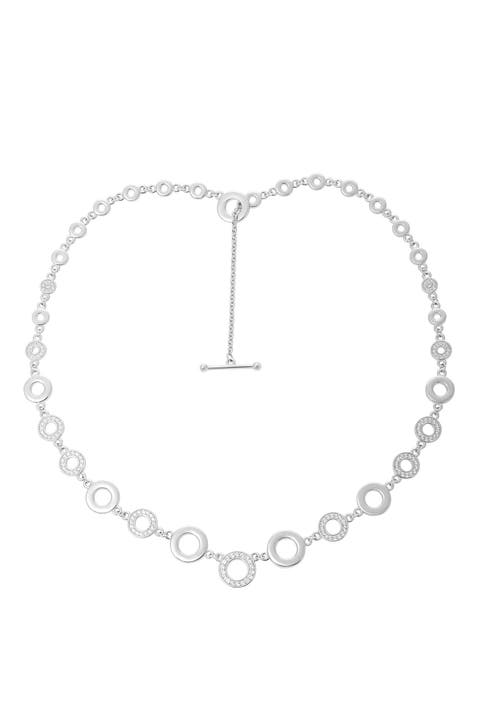 Art Deco Halo Necklace