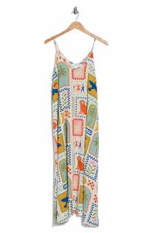 NORDSTROM RACK Spaghetti Strap Cover-Up Dress