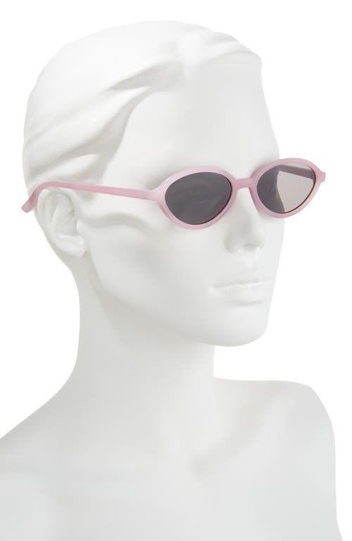 Bp. Oval Sunglasses In Milky Purple