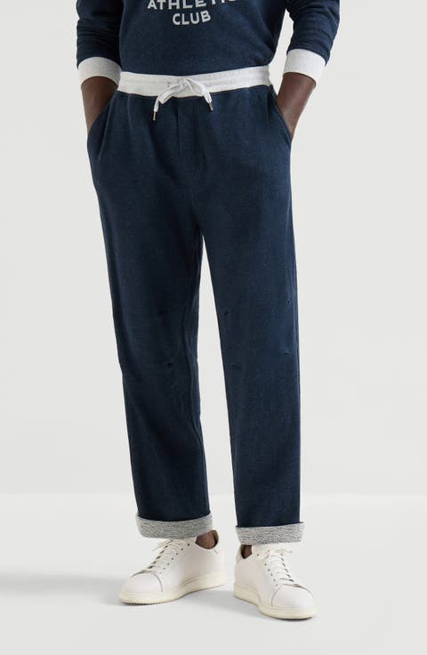 French terry trousers