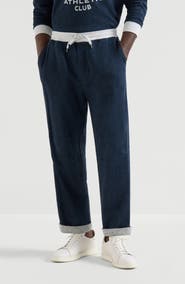 Brunello Cucinelli French terry trousers