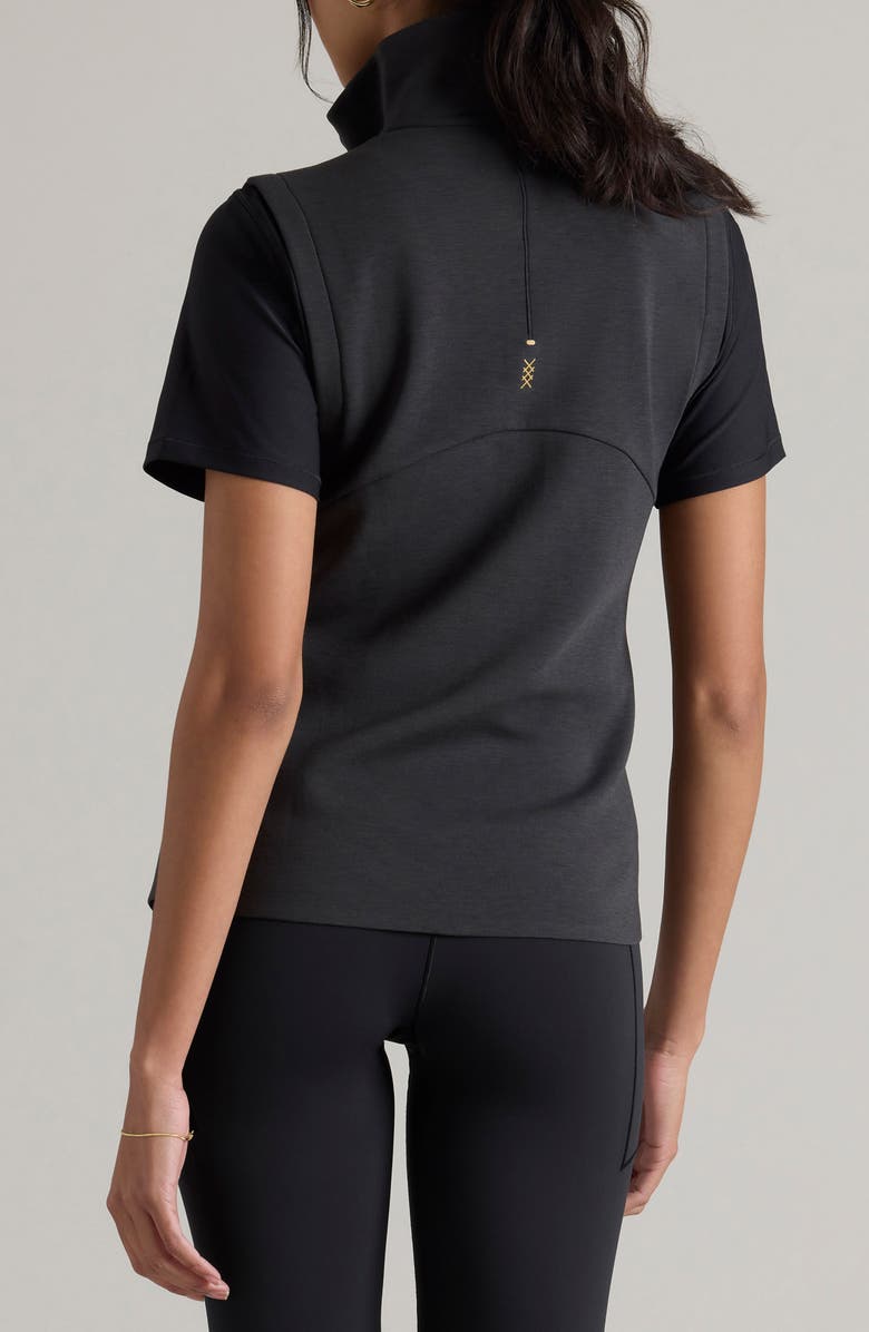 Rhone DreamGlow Zip-Up Vest, Alternate, color, Black