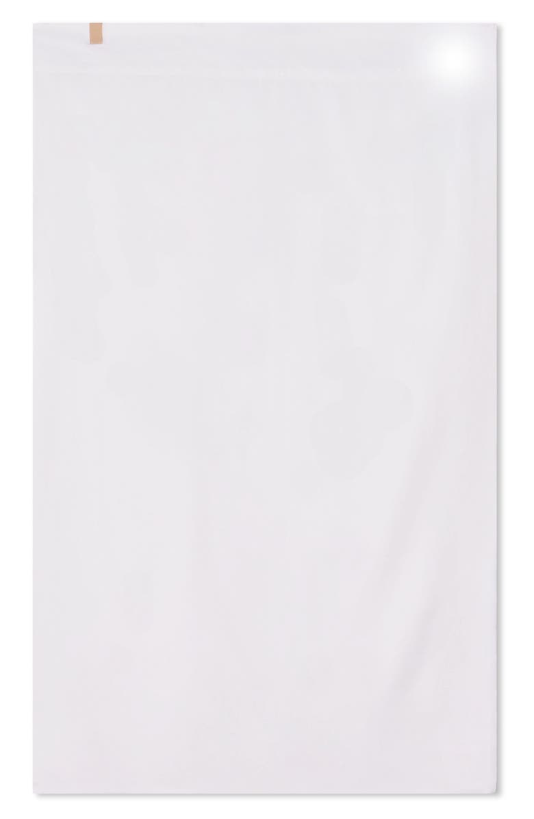 Lunya The Quintessential Flat Sheet, Alternate, color, Sincere White