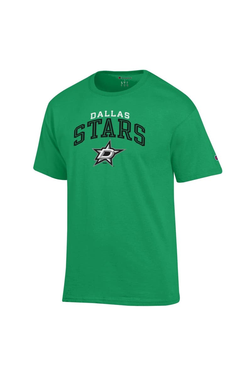 Champion Men's Champion Kelly Green Dallas Stars Primary Logo T-Shirt, Alternate, color, 