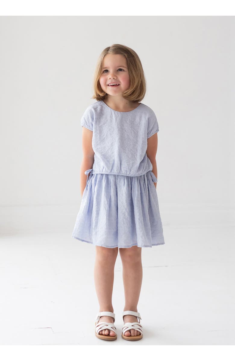 Mabel + Honey Girlypop Two Piece Set Blue, Alternate, color, Blue