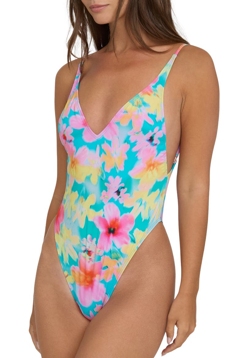 Pipe Dreams One-Piece Swimsuit, Alternate, color, BRIGHT MARINE