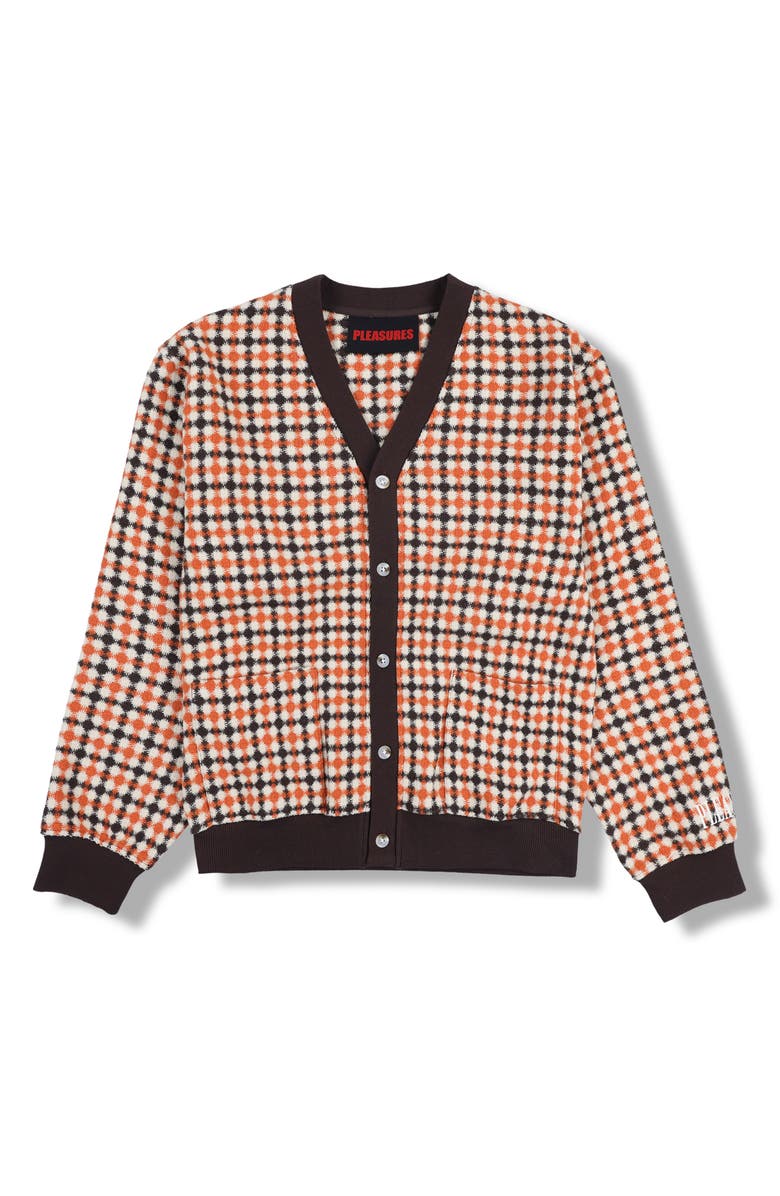 PLEASURES Misquote Cardigan, Alternate, color, 