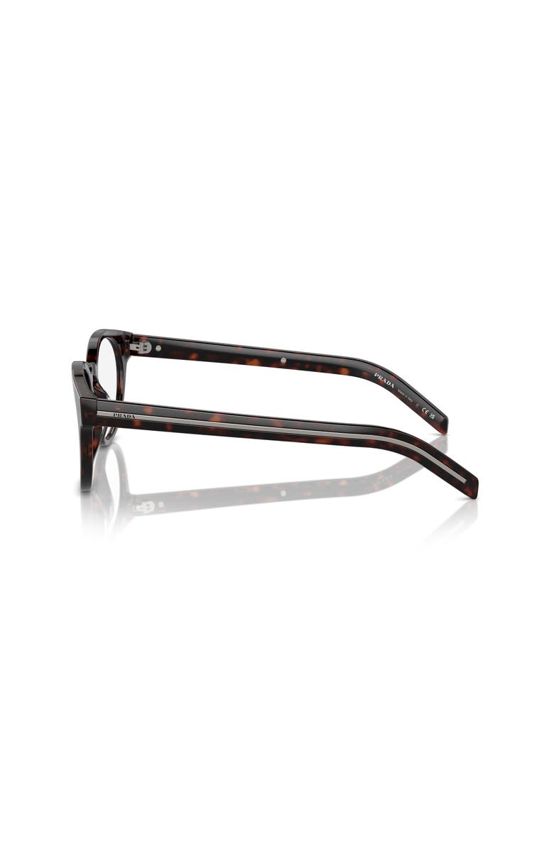 Prada 50mm Phantos optical glasses, Alternate, color, Dark Tortoise