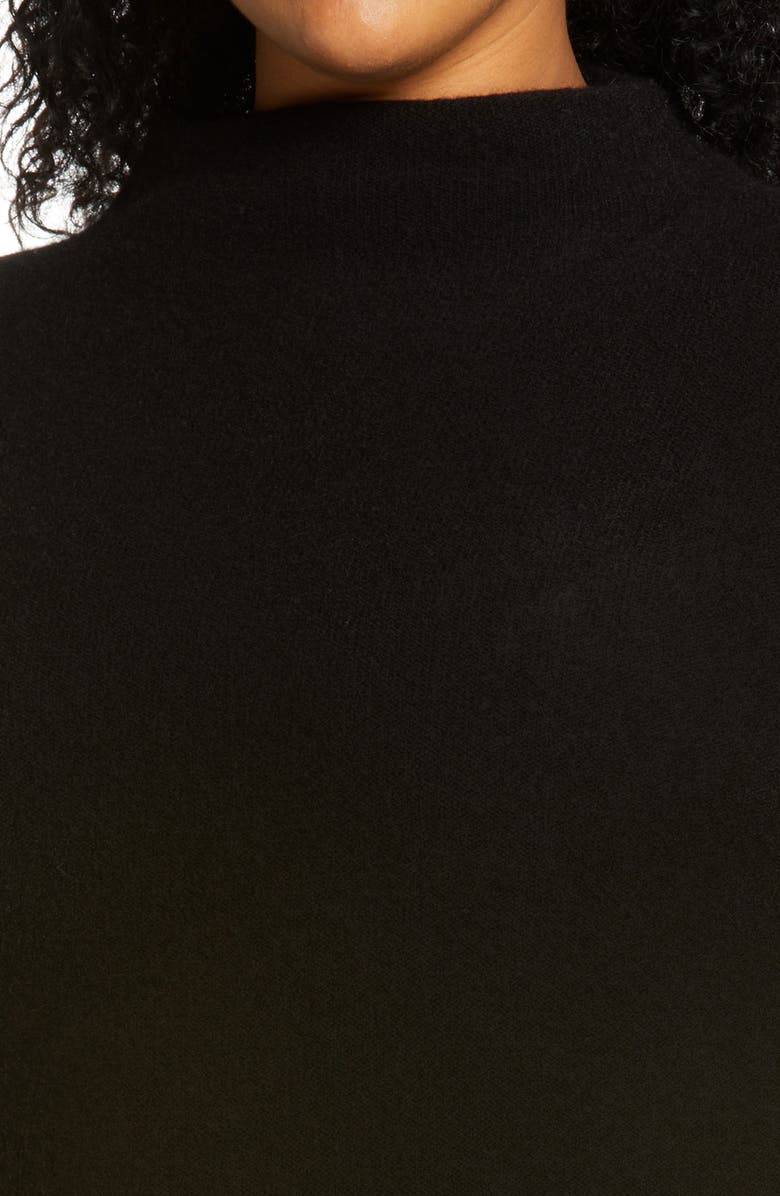 Vince Boiled Cashmere Funnel Neck Pullover, Alternate, color, 