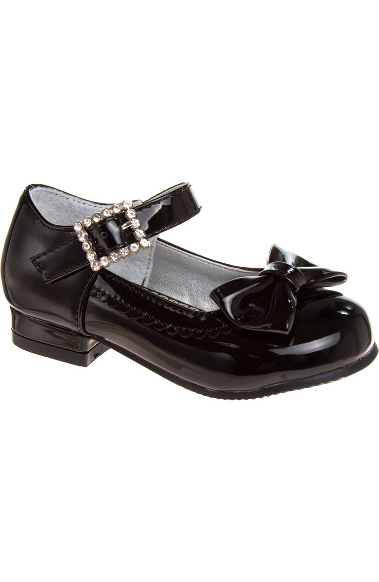 JOSMO Kids' Low Heel Mary-Jane Flat, Main, color, Black Patent