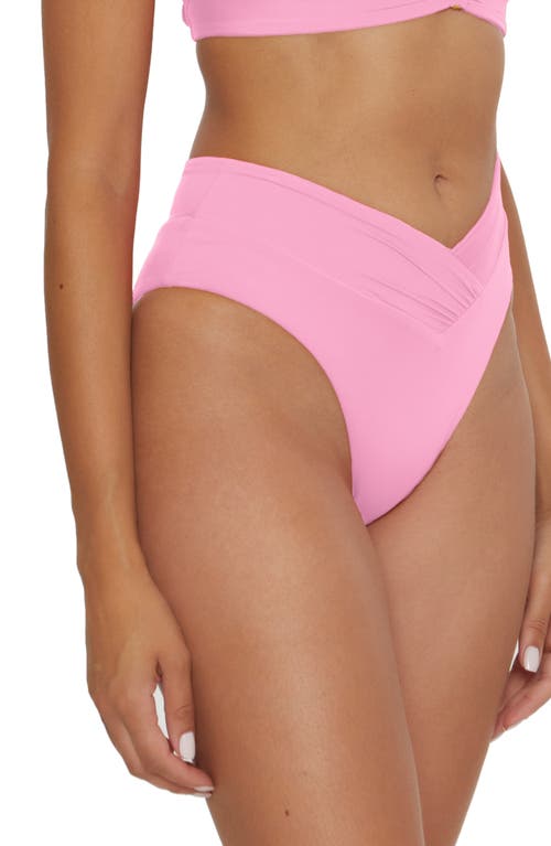 BECCA BECCA COLOR CODE HIGH WAIST BIKINI BOTTOMS 