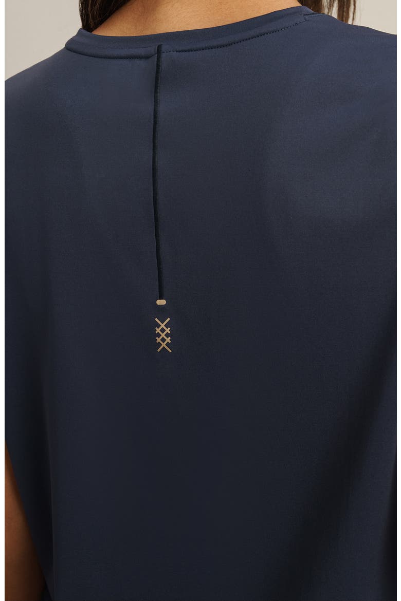 Serene Performance T-Shirt, Alternate, color, NAVY BLUE