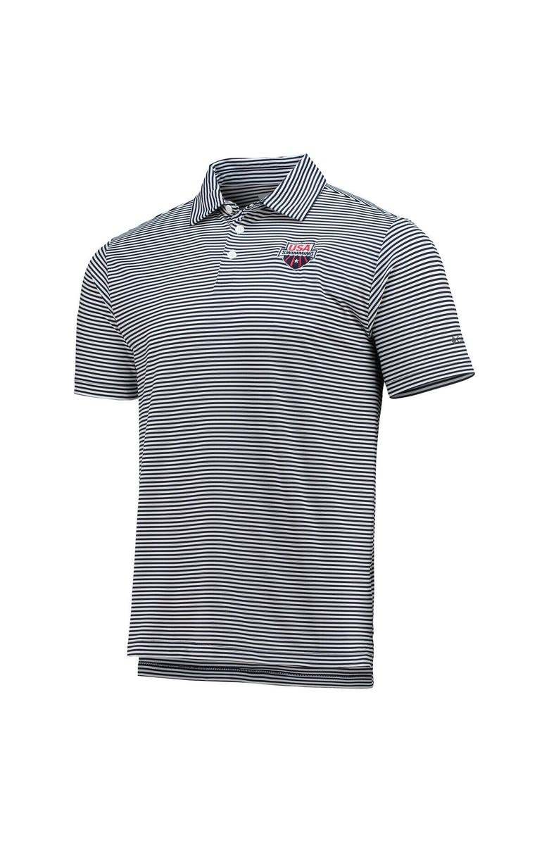 Columbia Men's Columbia Navy USA Swimming Swim Club Invite Polo, Alternate, color,