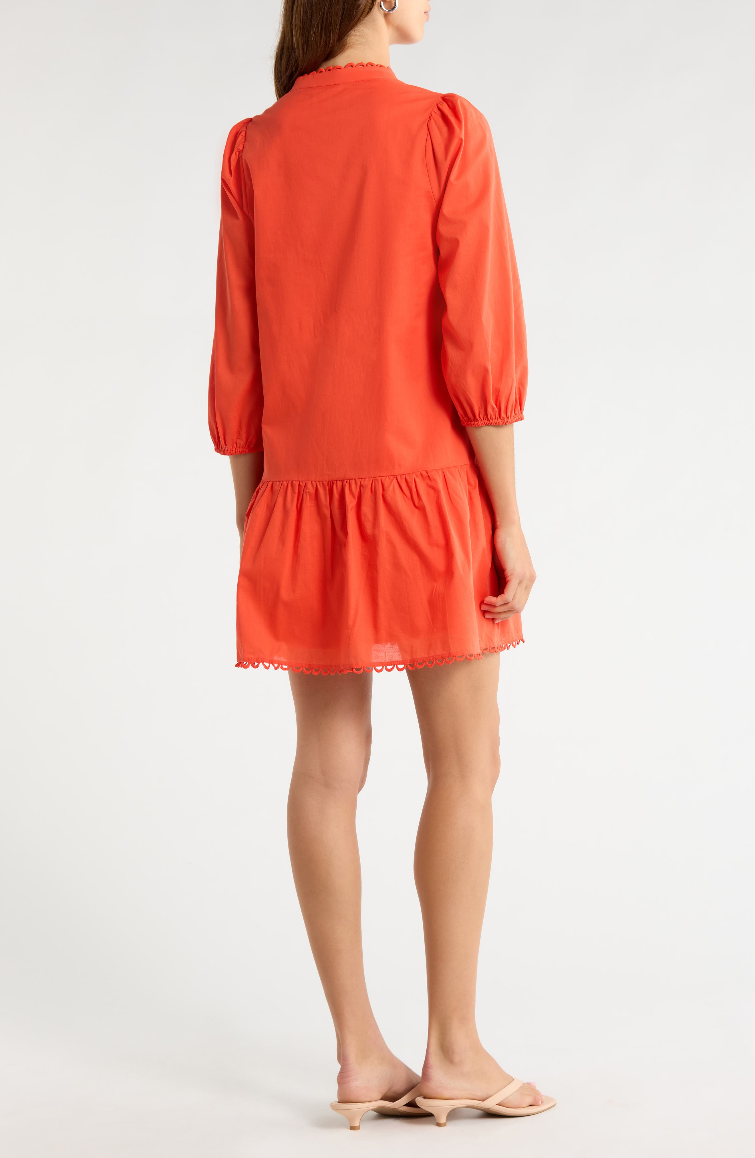 Yamila Drop Waist Minidress - image 2