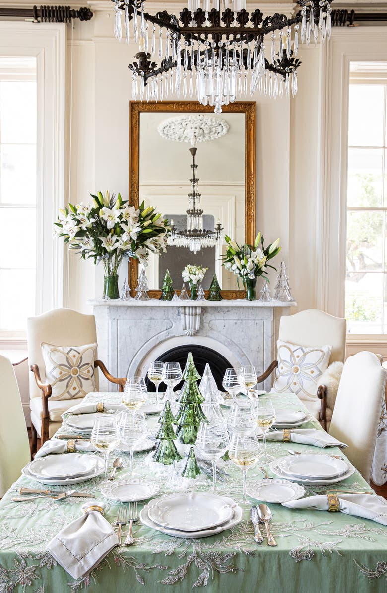 Juliska Berry & Thread Whitewash Flare Dinner Plate, Alternate, color, Whitewash