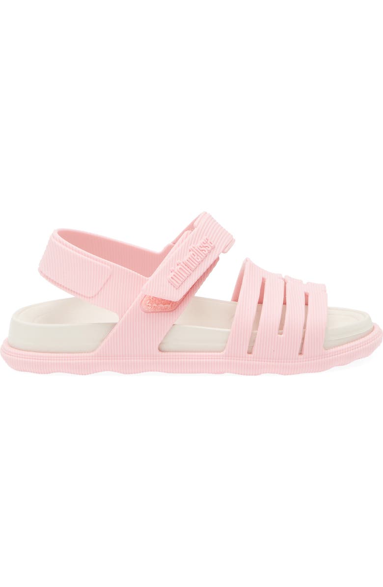 Mini Melissa Kids' Kaiteki Sandal, Alternate, color, Pink/ Beige