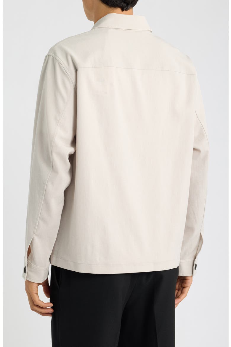 Performance Shirt Jacket, Alternate, color, SILVER CLOUD