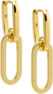 BY ADINA EDEN Gold Link Drop Earring