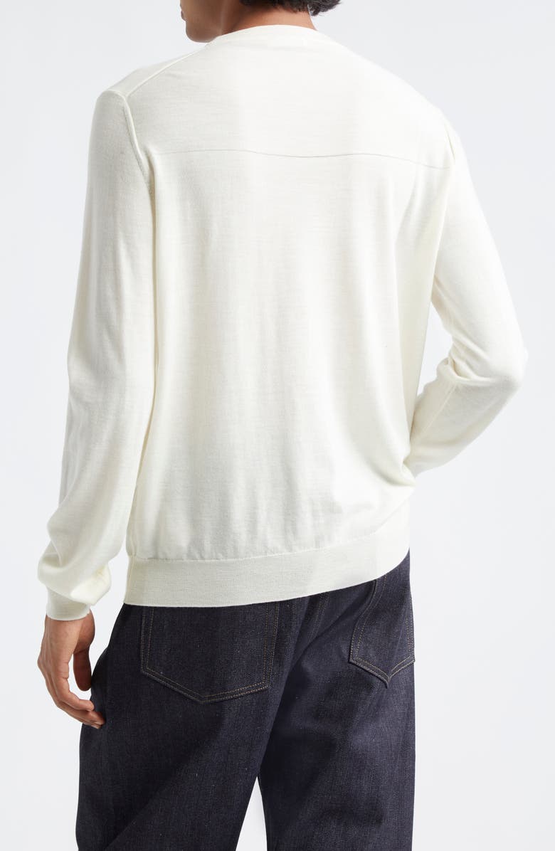 Jil Sander Extrafine Merino Wool Sweater, Alternate, color, 