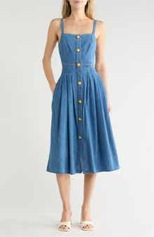 L'AGENCE Esmeralda Pinafore Dress