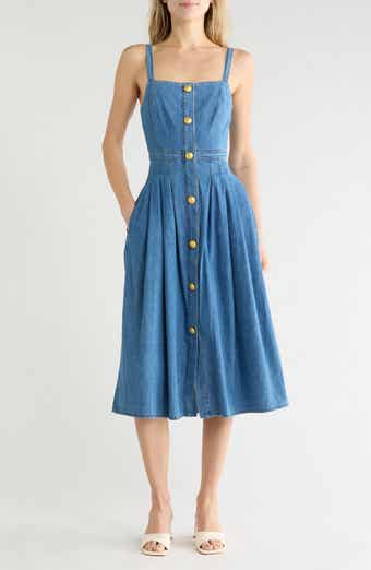 L'AGENCE Esmeralda Pinafore Dress