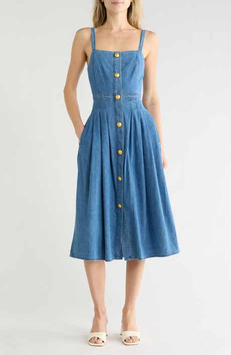 L'AGENCE Esmeralda Pinafore Dress