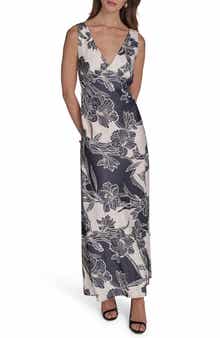 Floral Print Maxi Dress