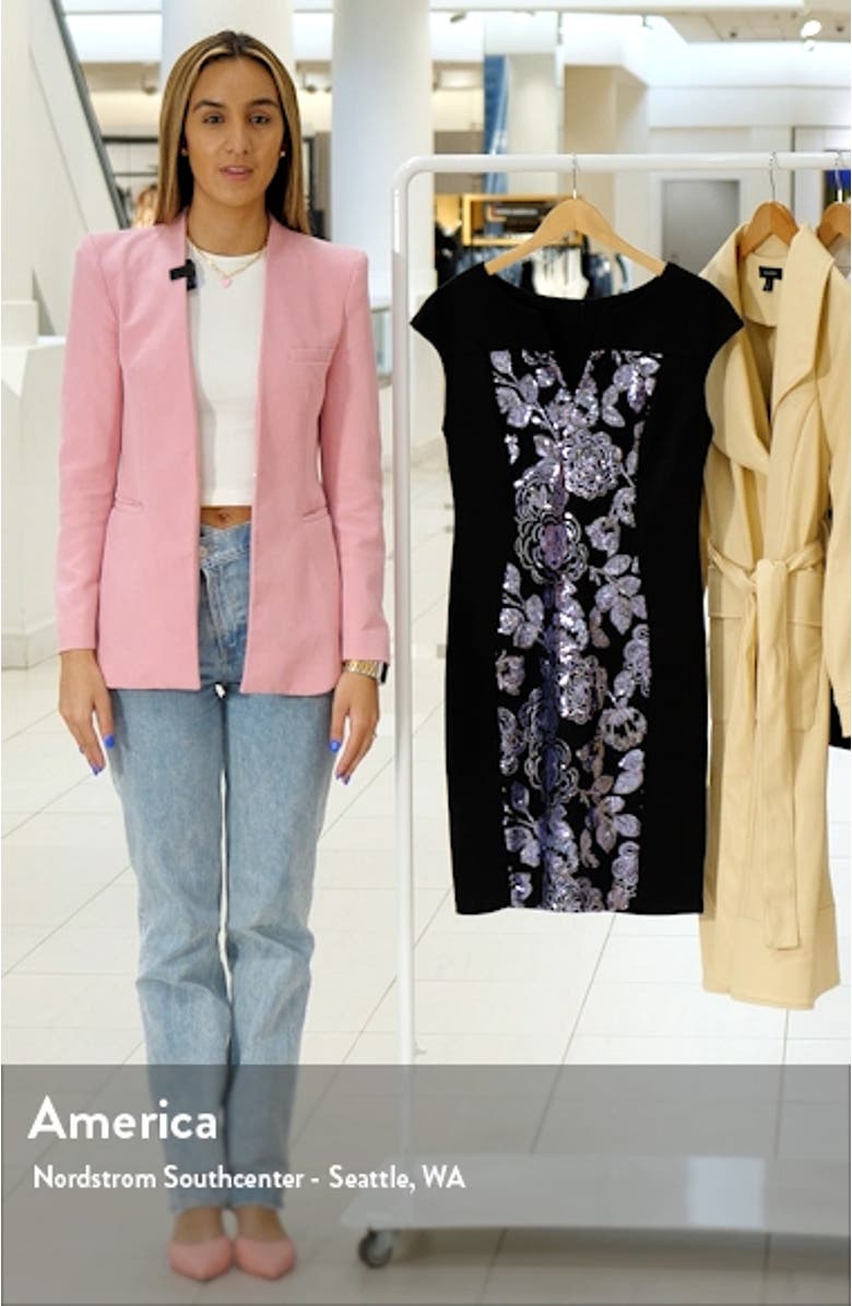 Sequin Panel Dress, sales video thumbnail