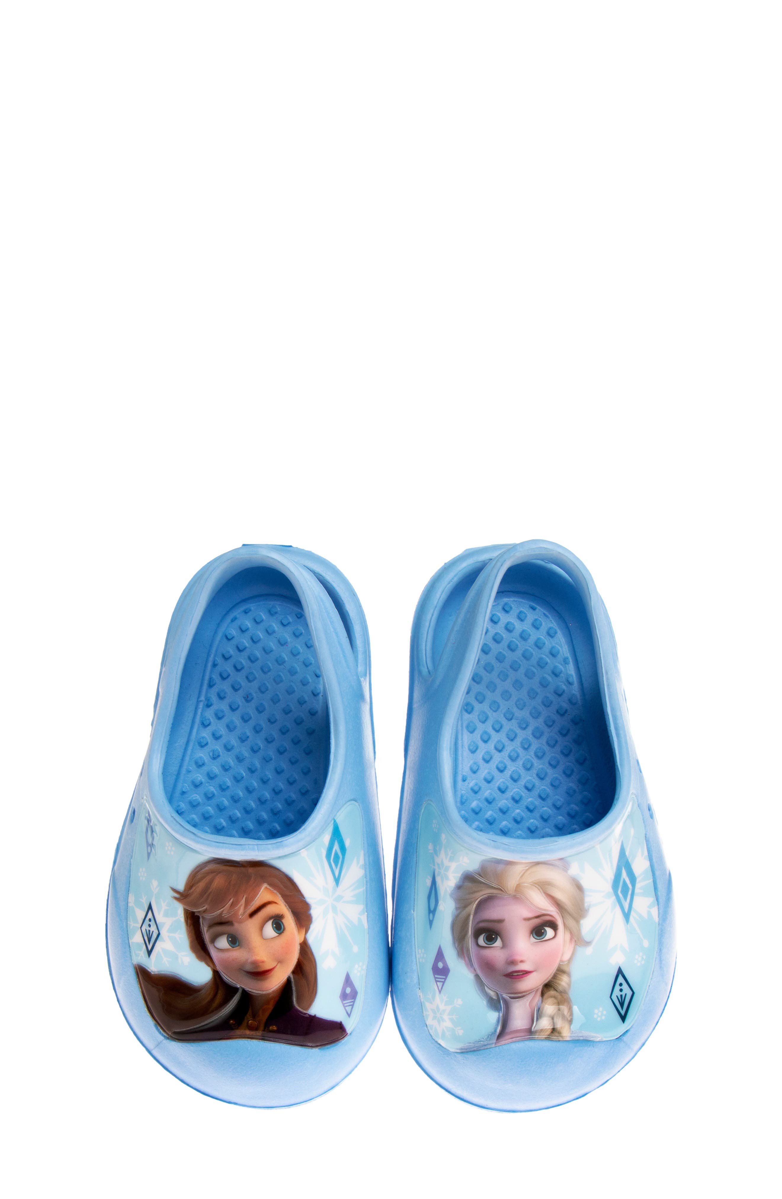 JOSMO x Disney<sup>®</sup> Kids' Frozen Elsa & Anna Mismatch Clog, Alternate, color, Light Blue