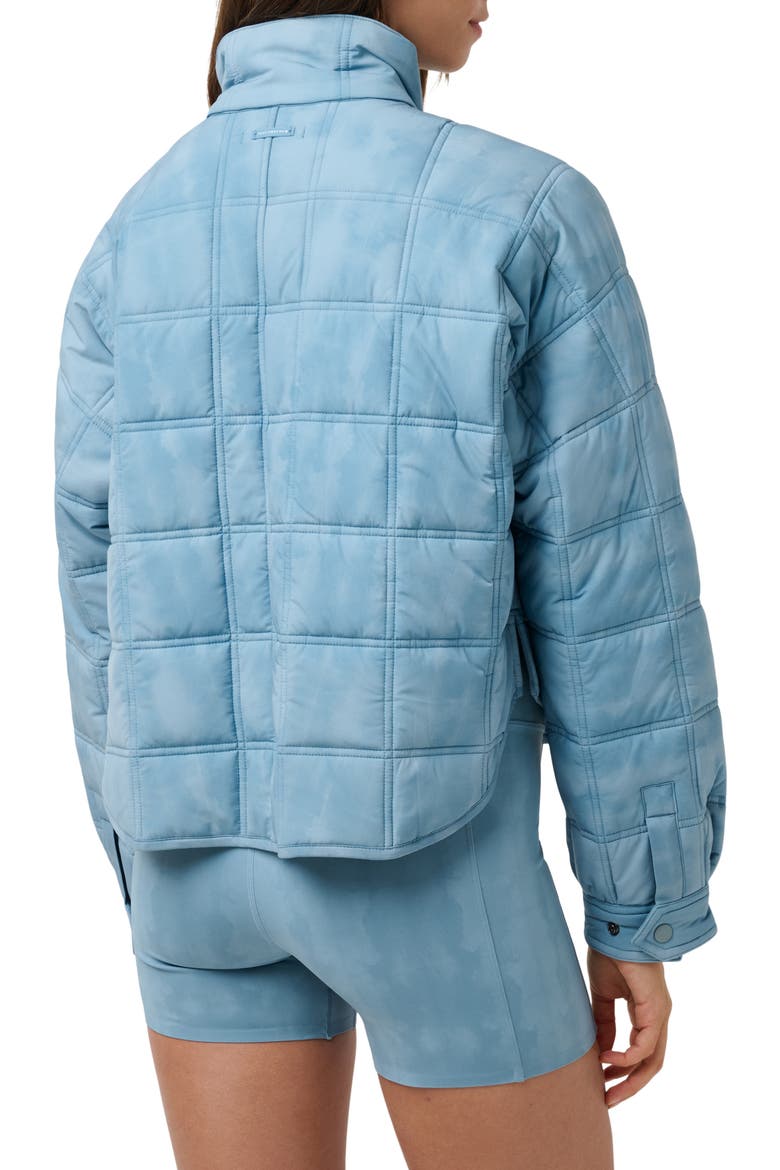 City Edge Quilted Jacket, Alternate, color, SMOKE BLUE MULTI
