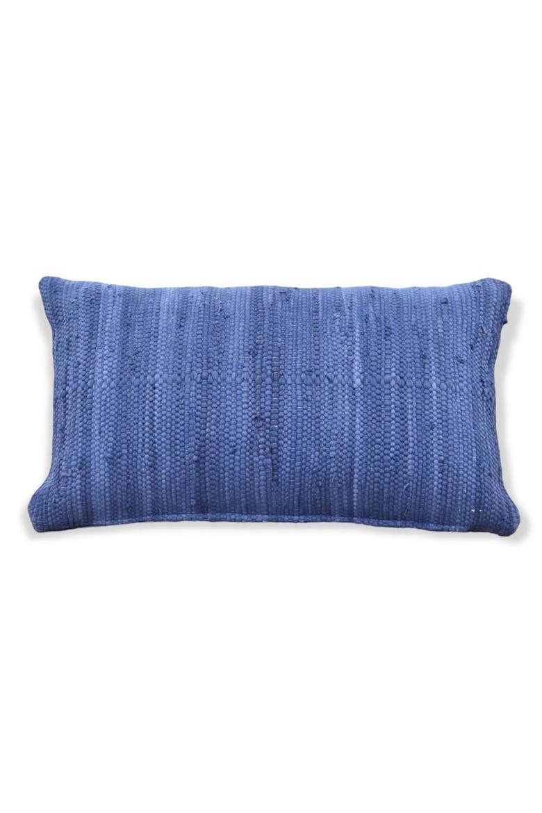 Chindi Lumbar Pillow - Cover Only, Main, color, Marine