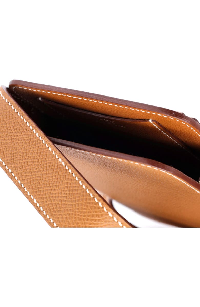 Pre-Owned Hermes Hac a Box Phone Case Epsom, Alternate, color, Gold