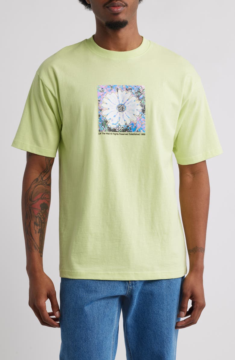 Vans Digitals Graphic T-Shirt, Main, color, Shadow Lime